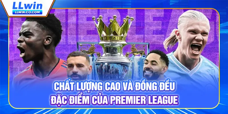 Chất lượng cao và đồng đều - Đặc điểm của Premier League